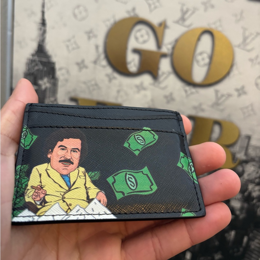 Card holder Pablo escobar luxury design
